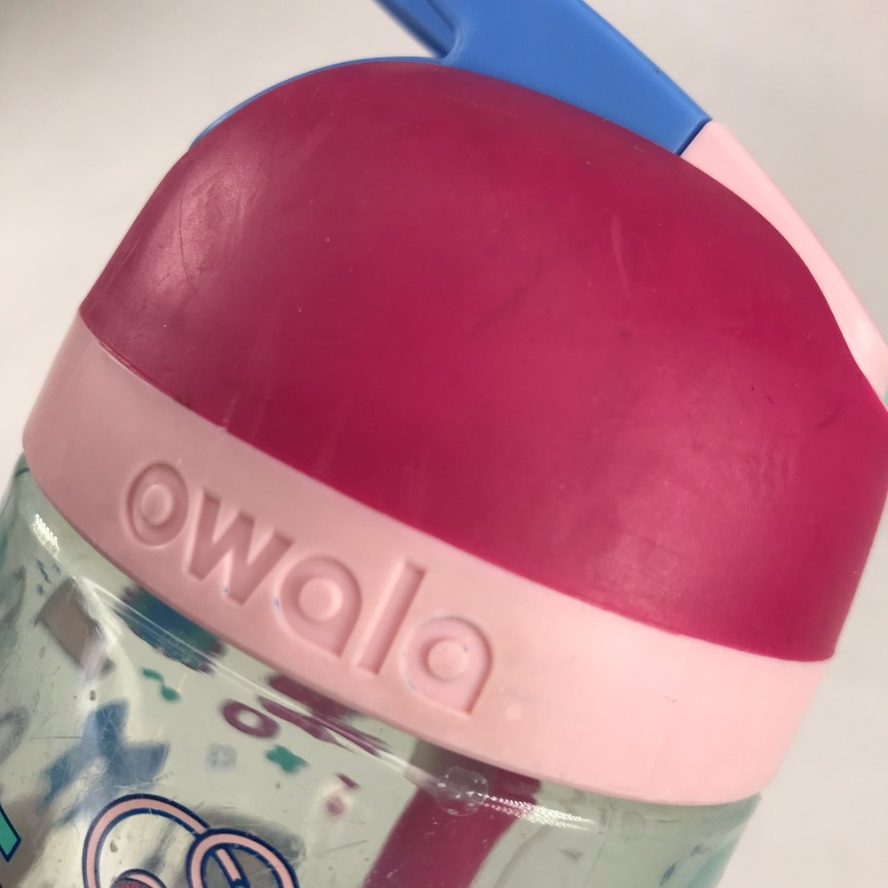 Owala 16 oz Kids FreeSip Water Bottle Pink Graphics - Picture 13 of 13